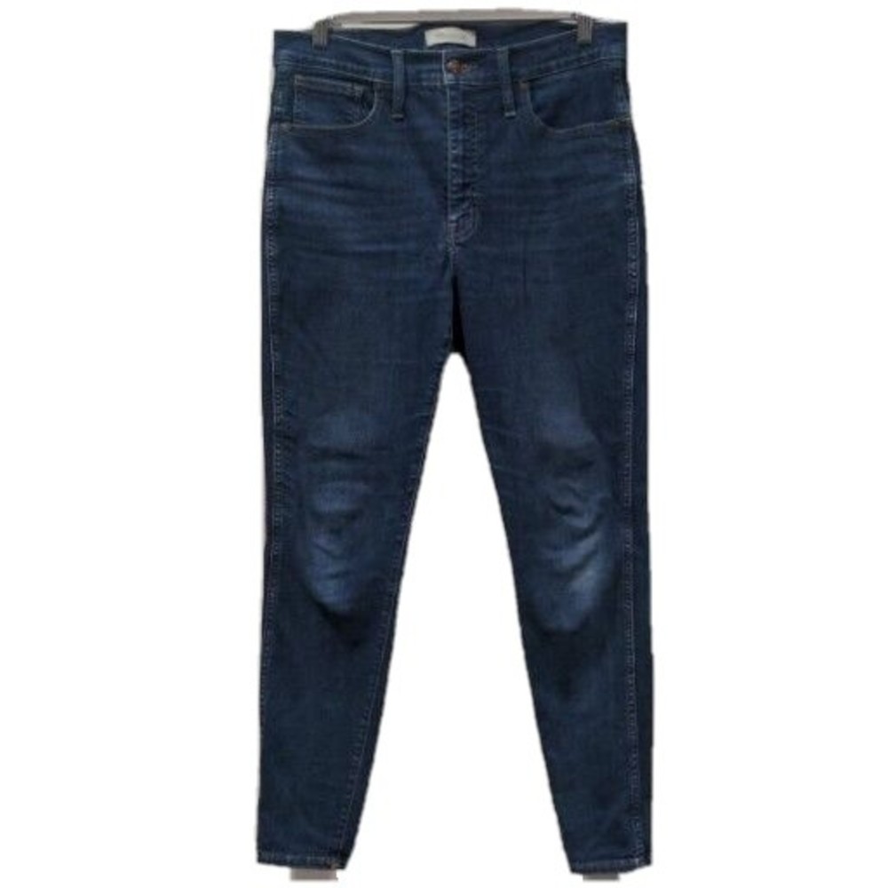Madewell Women's 10" High Rise Skinny Size 30 Dark Wash